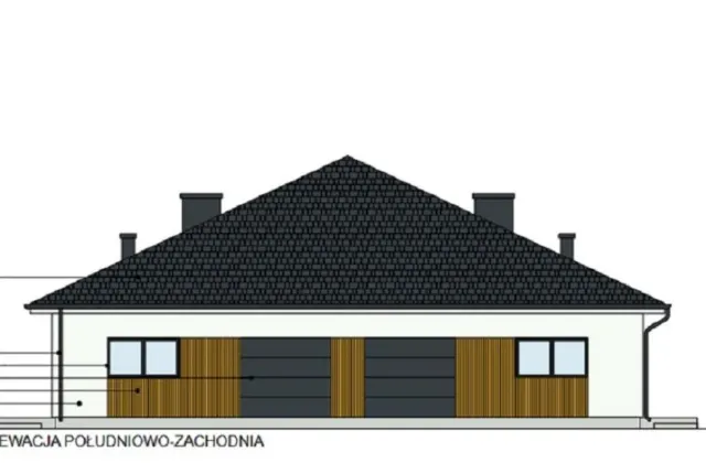 NOWOCZESNY DOM PARTEROWY Z GARAŻEM | WILKOWICE | DUŻA DZIAŁKA 423 M²
