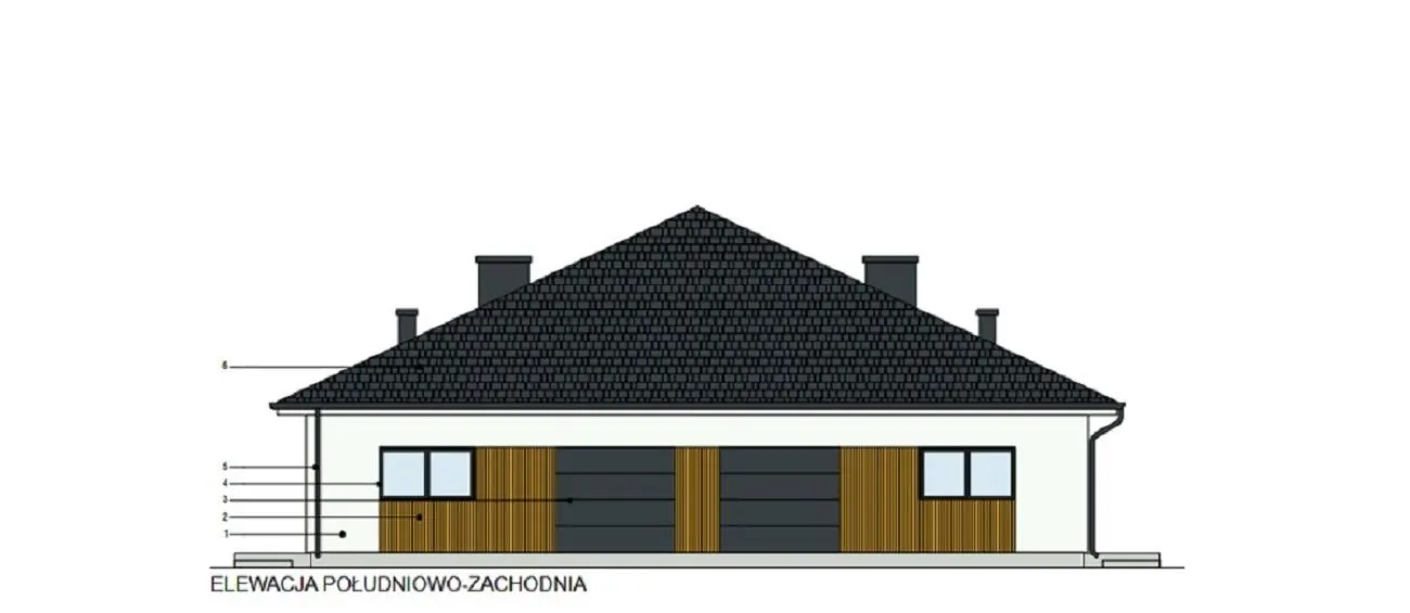 NOWOCZESNY DOM PARTEROWY Z GARAŻEM | WILKOWICE | DUŻA DZIAŁKA 423 M²